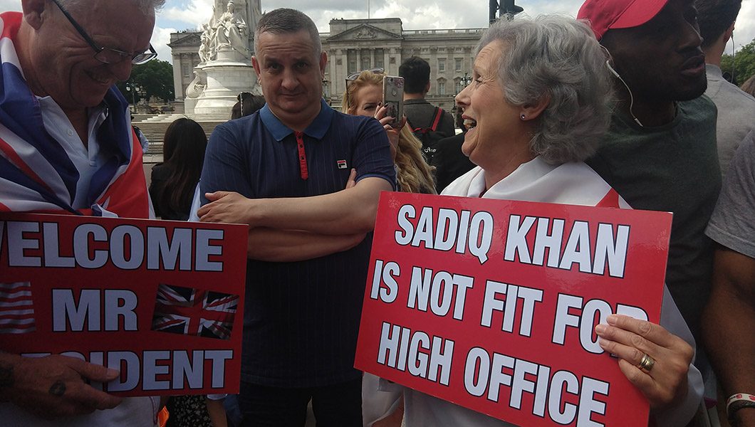 British Trump supporters