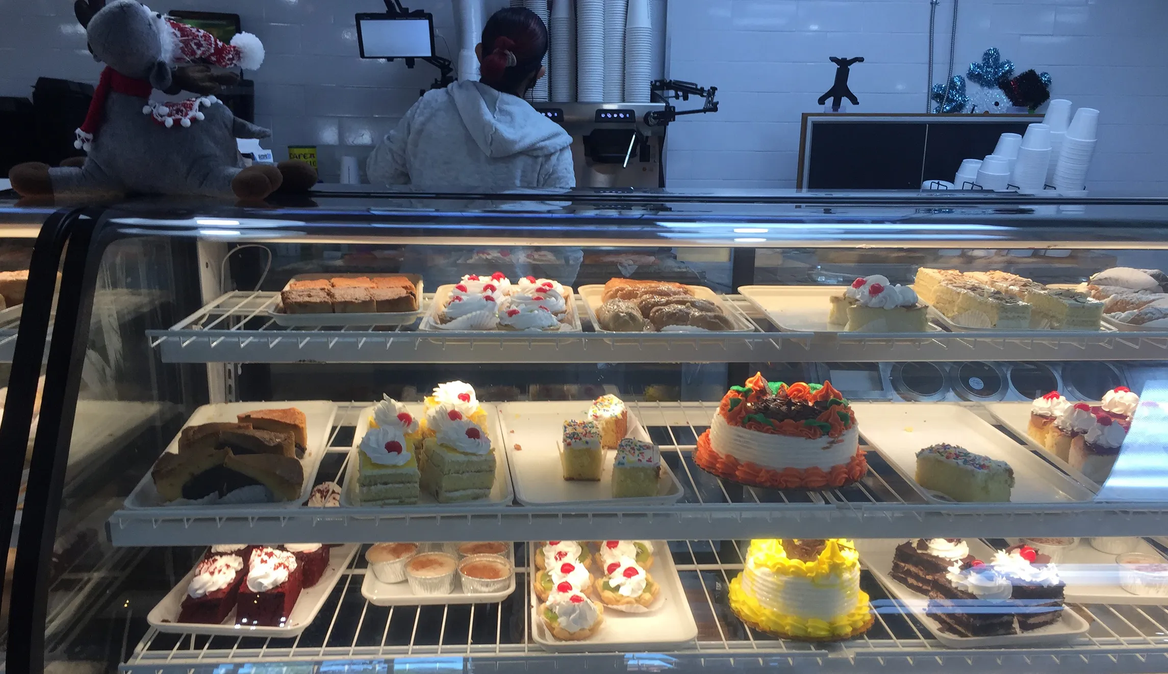 Taino’s Bakery, where salsa music blares, is frequented by Orlando's Puerto Rican population, which softened its support for the Democratic Party in 2020.