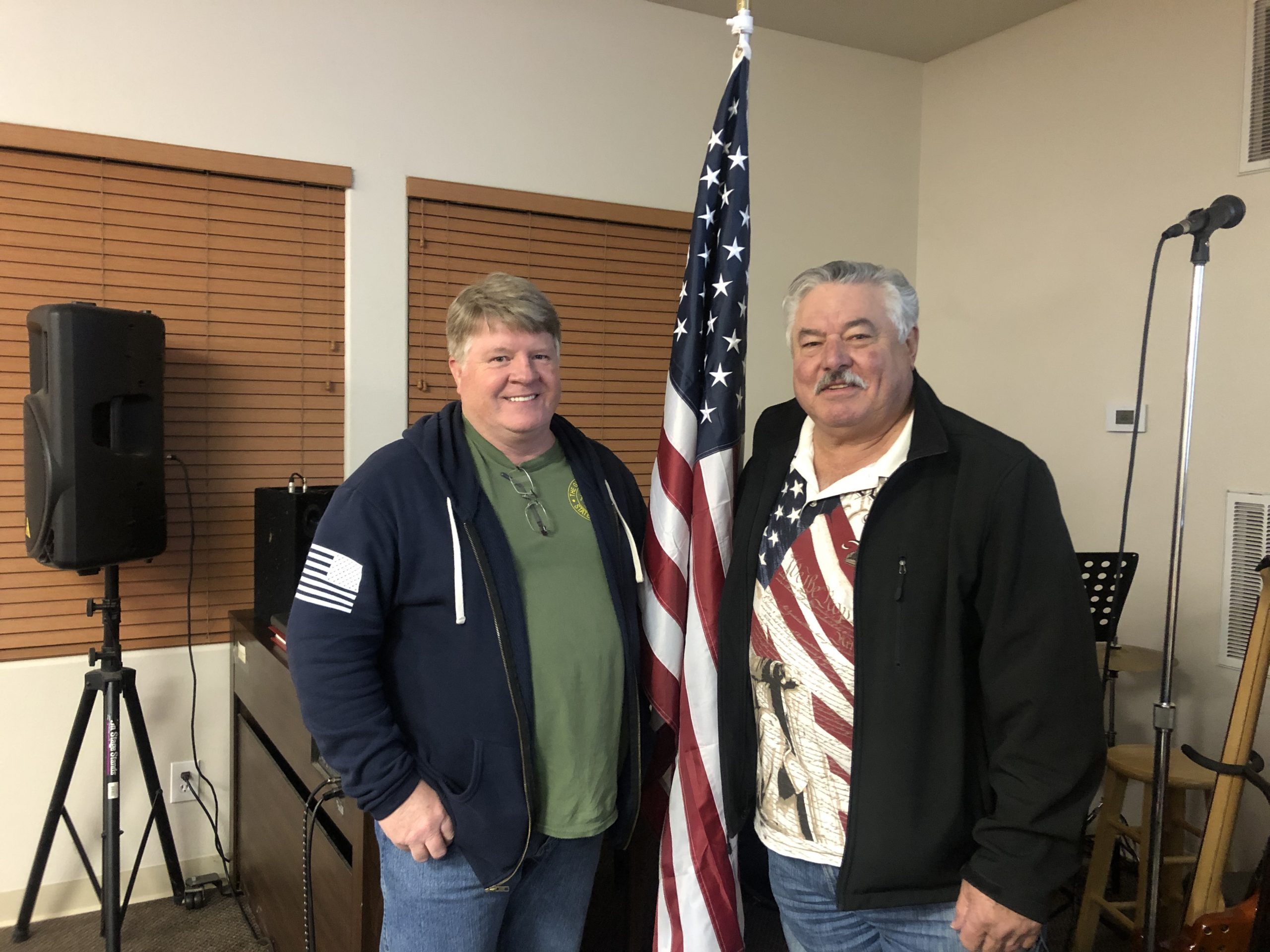 Win Carpenter and Terry Rapoza of Redding, California