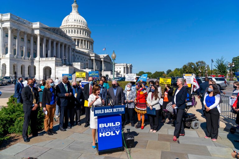 Democrats battle against reducing child tax credit and other cuts in spending bill