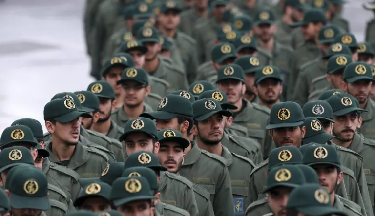 IRGC soldiers.