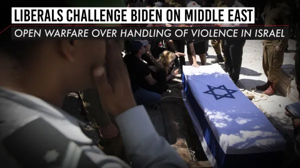 Liberals voice displeasure with Biden over Israel conflict