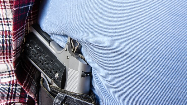 69-year-old concealed carry permit holder fends off three suspected robbers and shoots one in the knee
