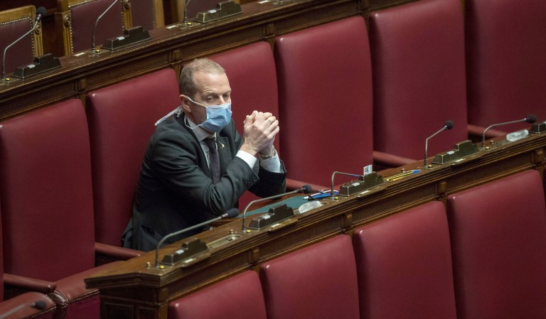 Foto Roberto Monaldo / LaPresse
11-03-2020 Roma
Politica
Camera dei Deputati - Voto sull'autorizzazione allo scostamento di bilancio
Nella foto Paolo Paternoster (Lega)

Photo Roberto Monaldo / LaPresse
11-03-2020 Rome