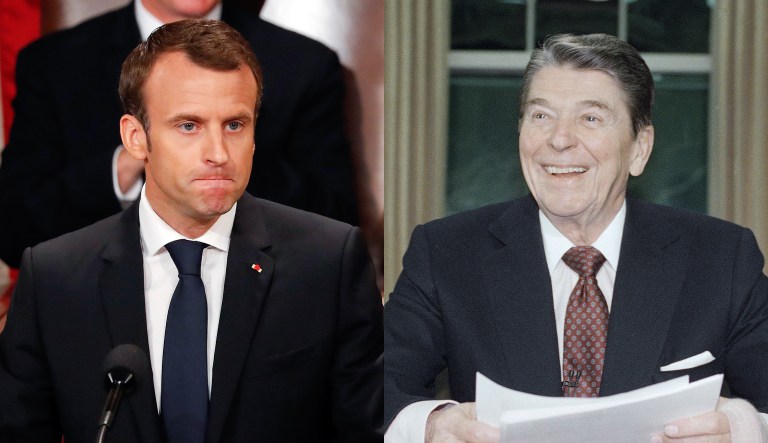 Macron’s presidential mix-up