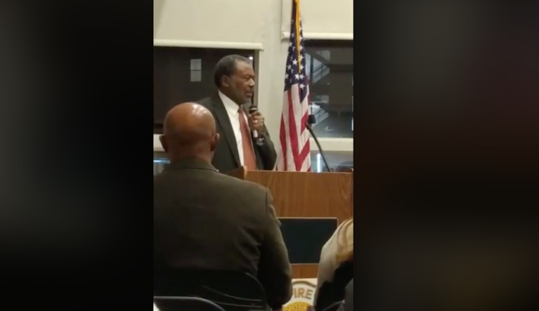James Harris, the New Jersey chapter board member who was suspended after anti-Semitic comments 1/8