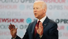 Pushed on age, Biden says Winston Churchill was older. He wasn’t