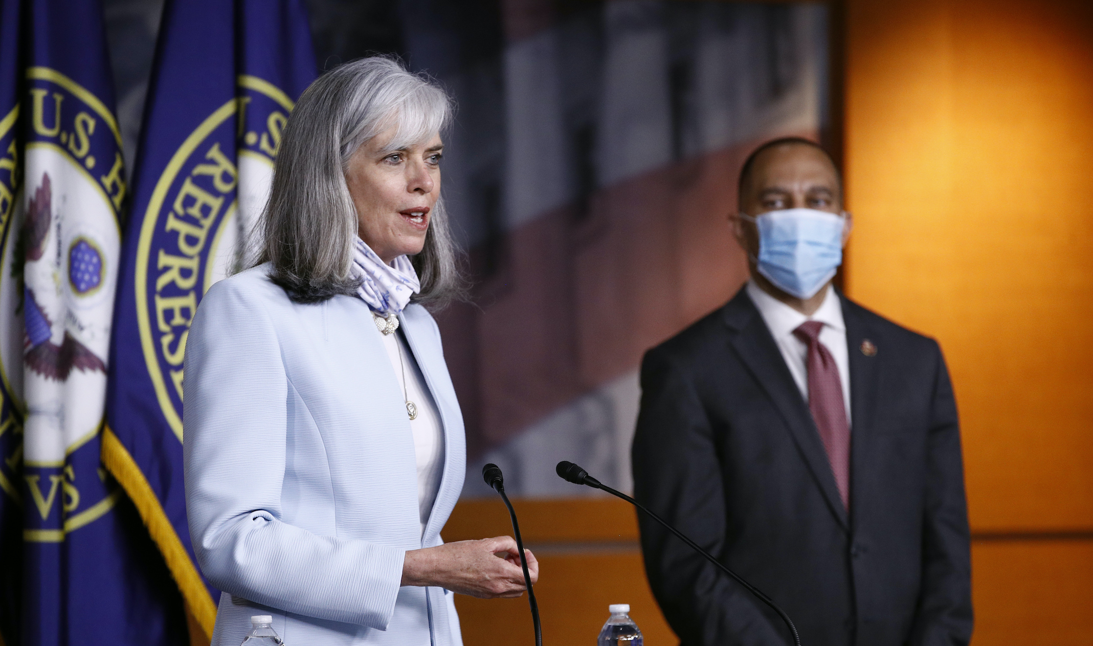 Hakeem Jeffries, Katherine Clark
