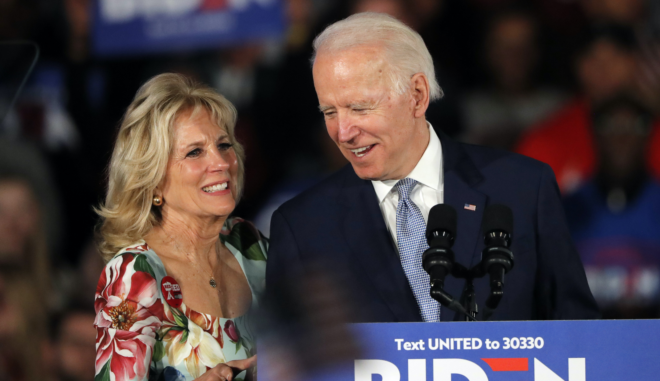 Jill Biden makes personal appeal for her husband