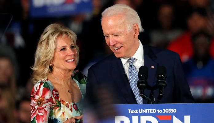 Jill Biden makes personal appeal for her husband