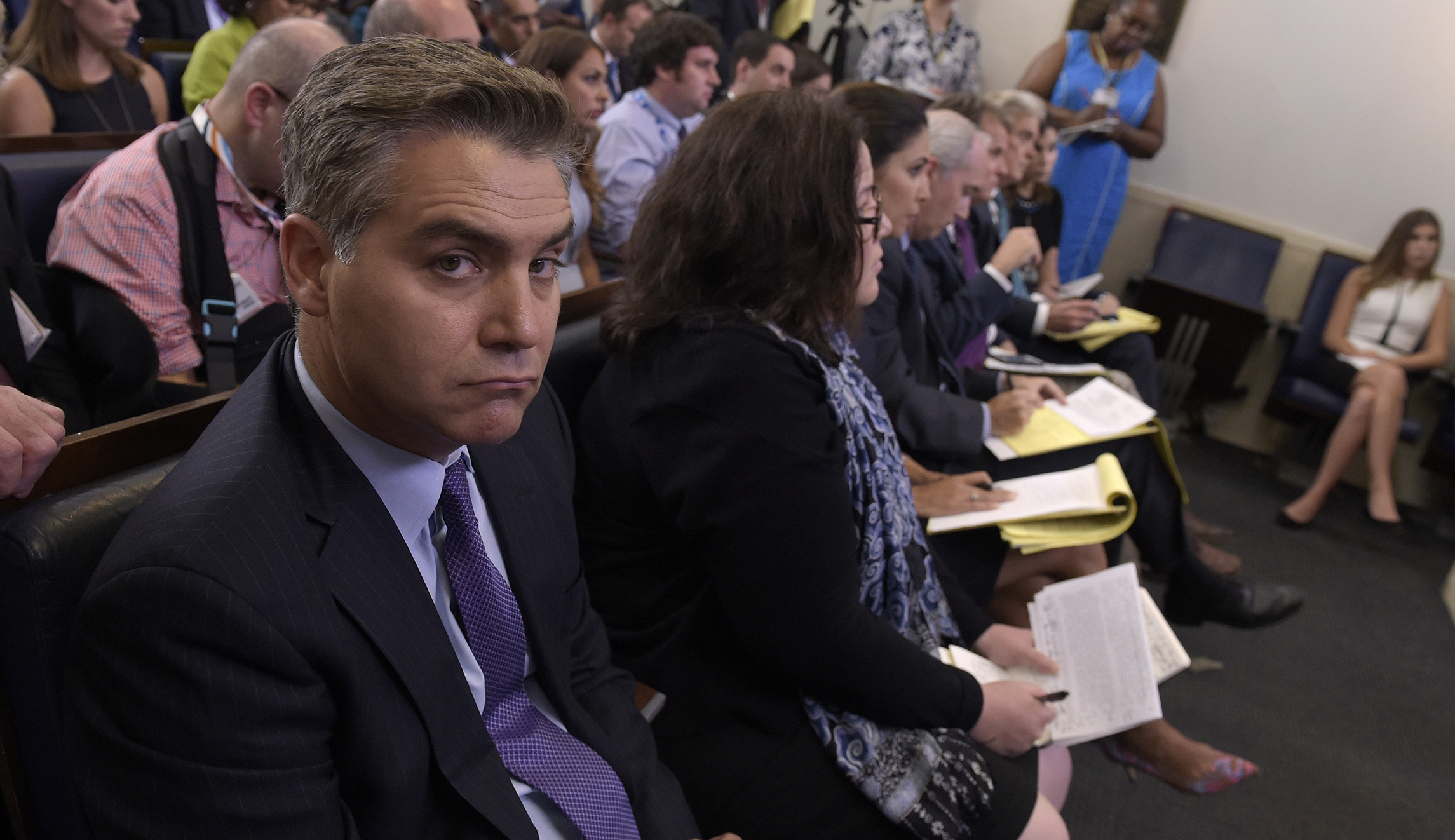 Stop making a martyr of this idiot: Jim Acosta did not assault anyone