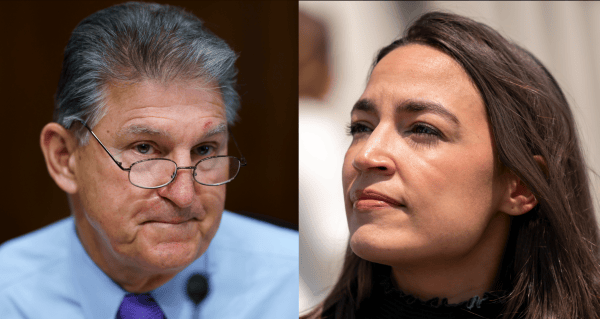 AOC blasts Joe Manchin as the reason Democrats are slow to pass laws