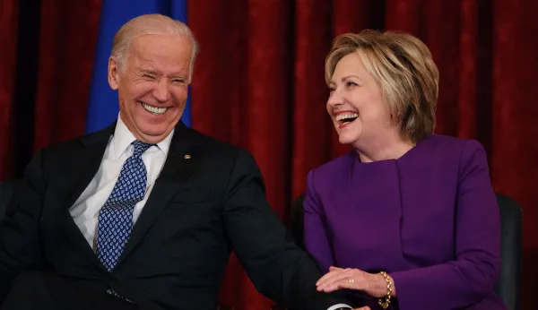 Joe Biden sinks to Hillary Clinton’s level of unpopularity