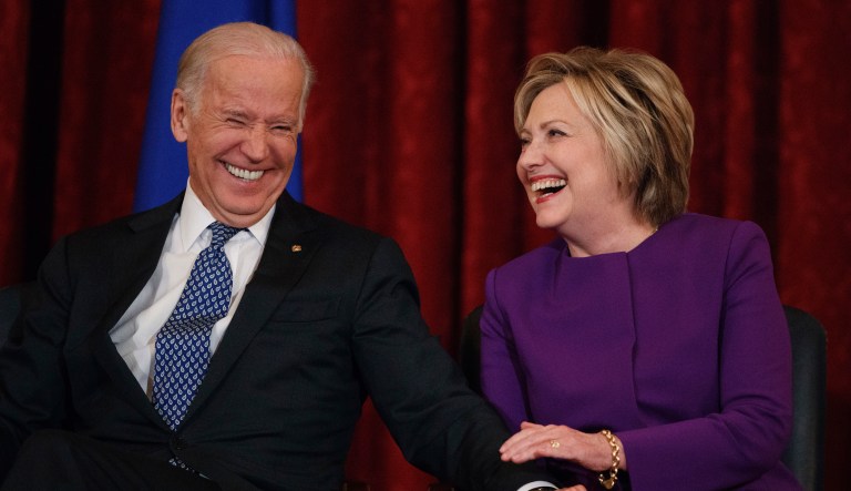 Joe Biden sinks to Hillary Clinton’s level of unpopularity