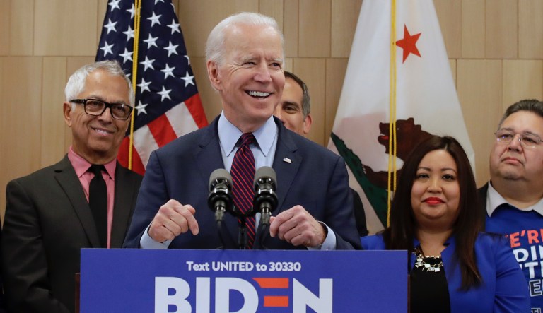 Biden could wrap up nomination on Tuesday