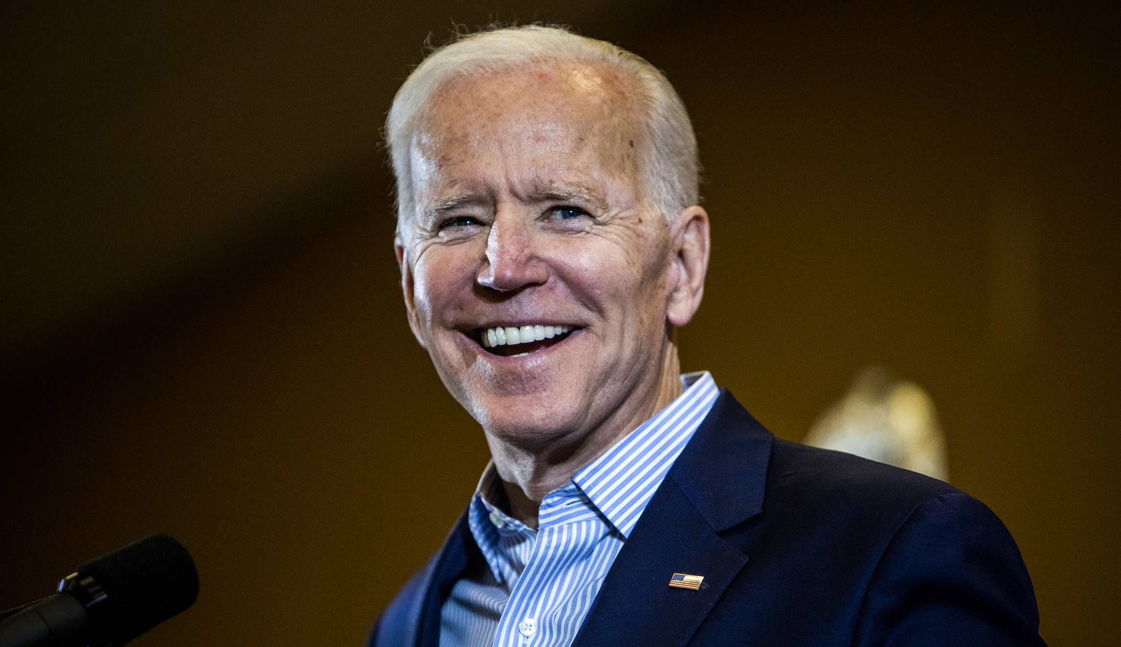 Biden mocked Trump for slowly walking up and down ramps