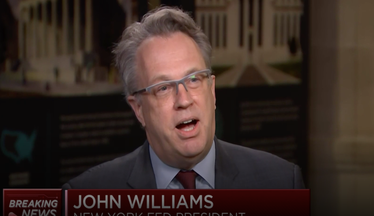 New York Fed President John Williams discusses the odds of a recession on Tuesday, June 28, 2022.