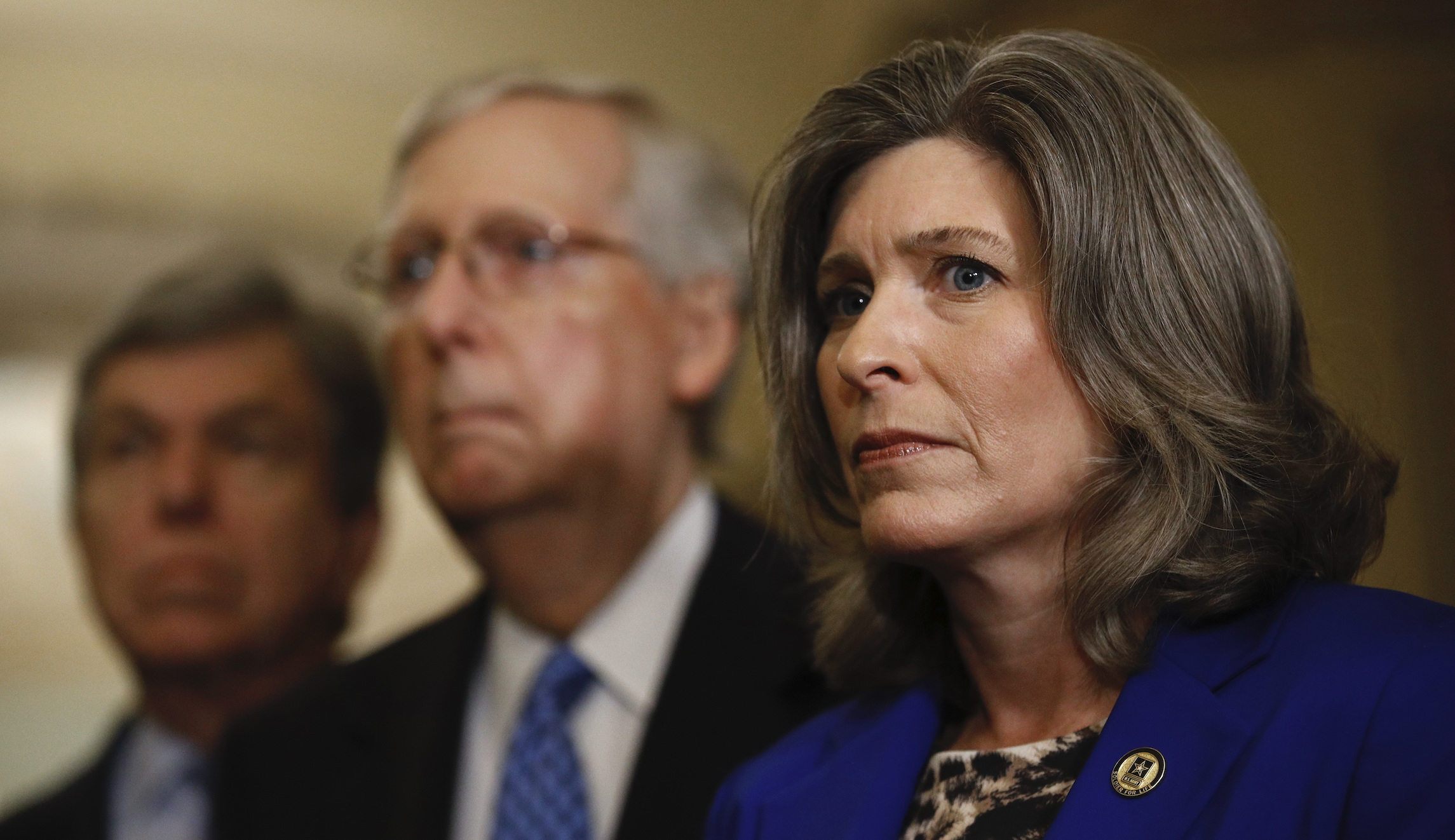 Mitch McConnell, Joni Ernst, Roy Blunt