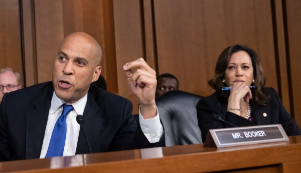 At Kavanaugh hearings, it’s Kamala vs. Cory