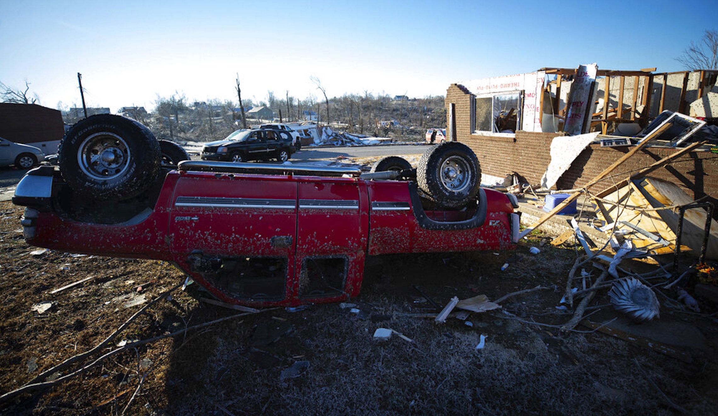 Biden approves 30-day full funding for Kentucky cleanup after tornadoes