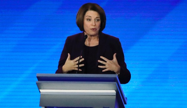 Amy Klobuchar finally finds her voice during Democratic debate
