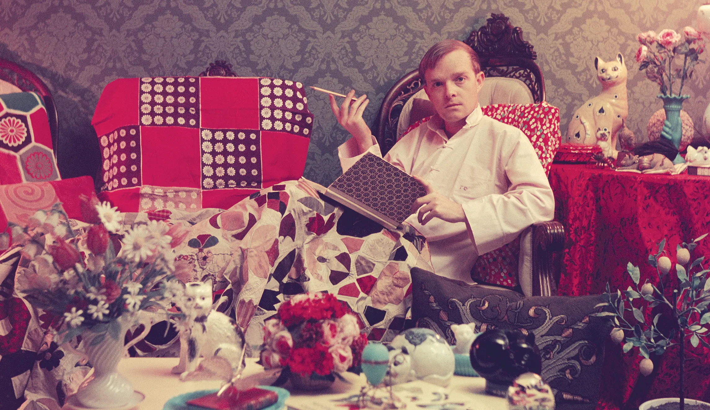 Capote and his swans