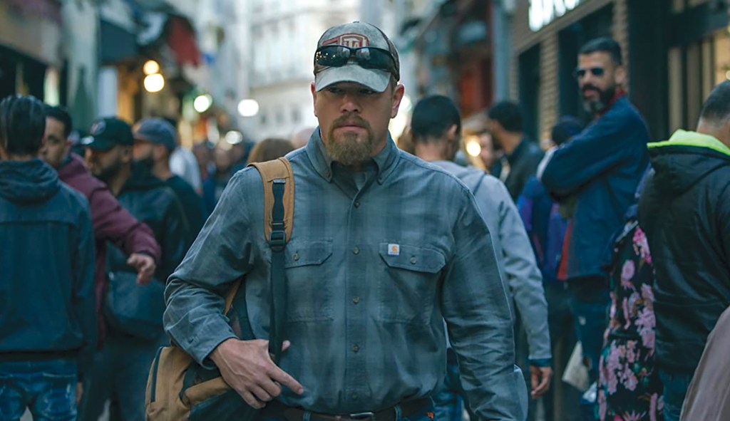 Matt Damon returns to Europe