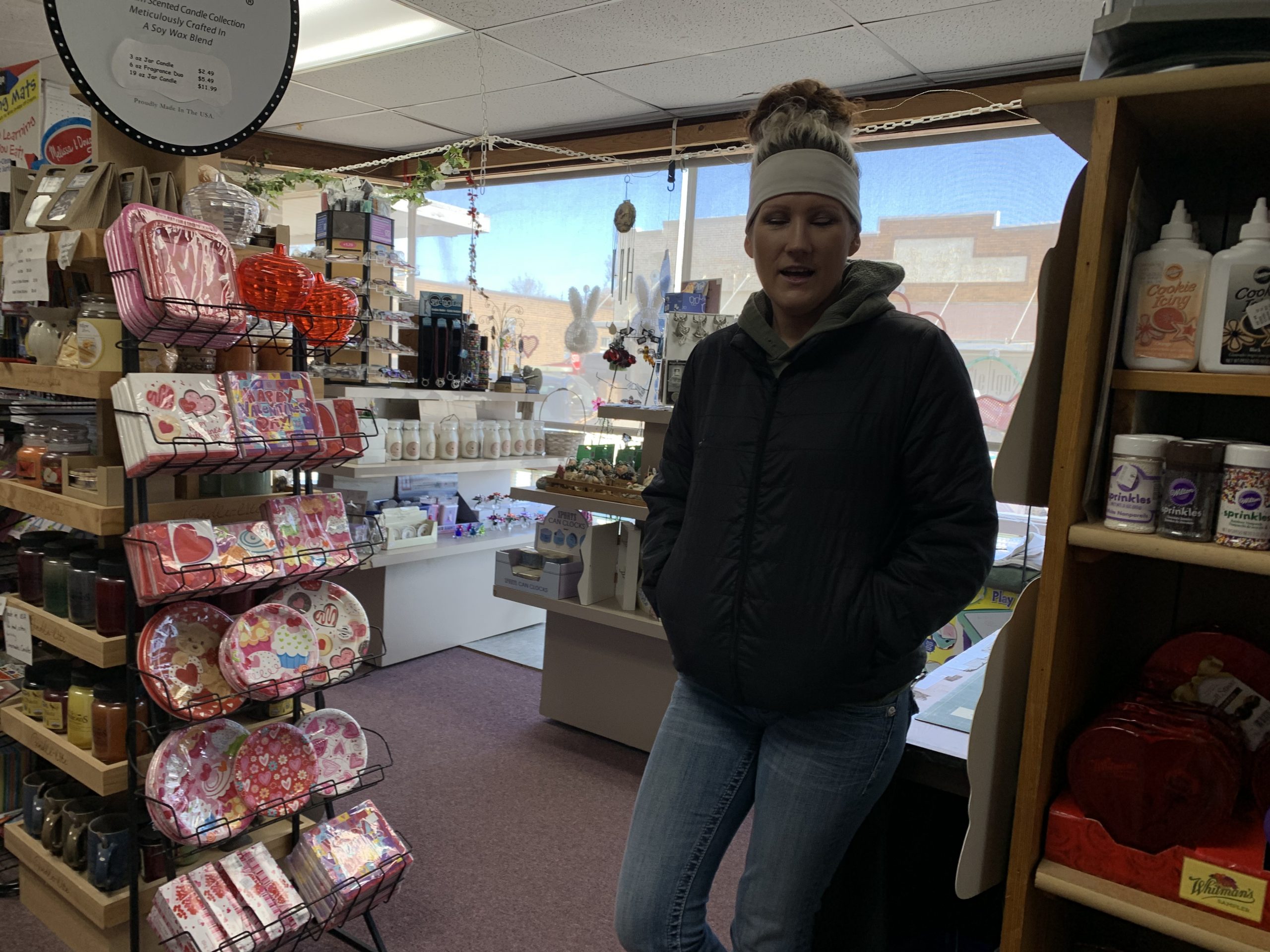 Lacy Williams, a Philip, South Dakota, native who went away to college but moved back to raise her daughter.