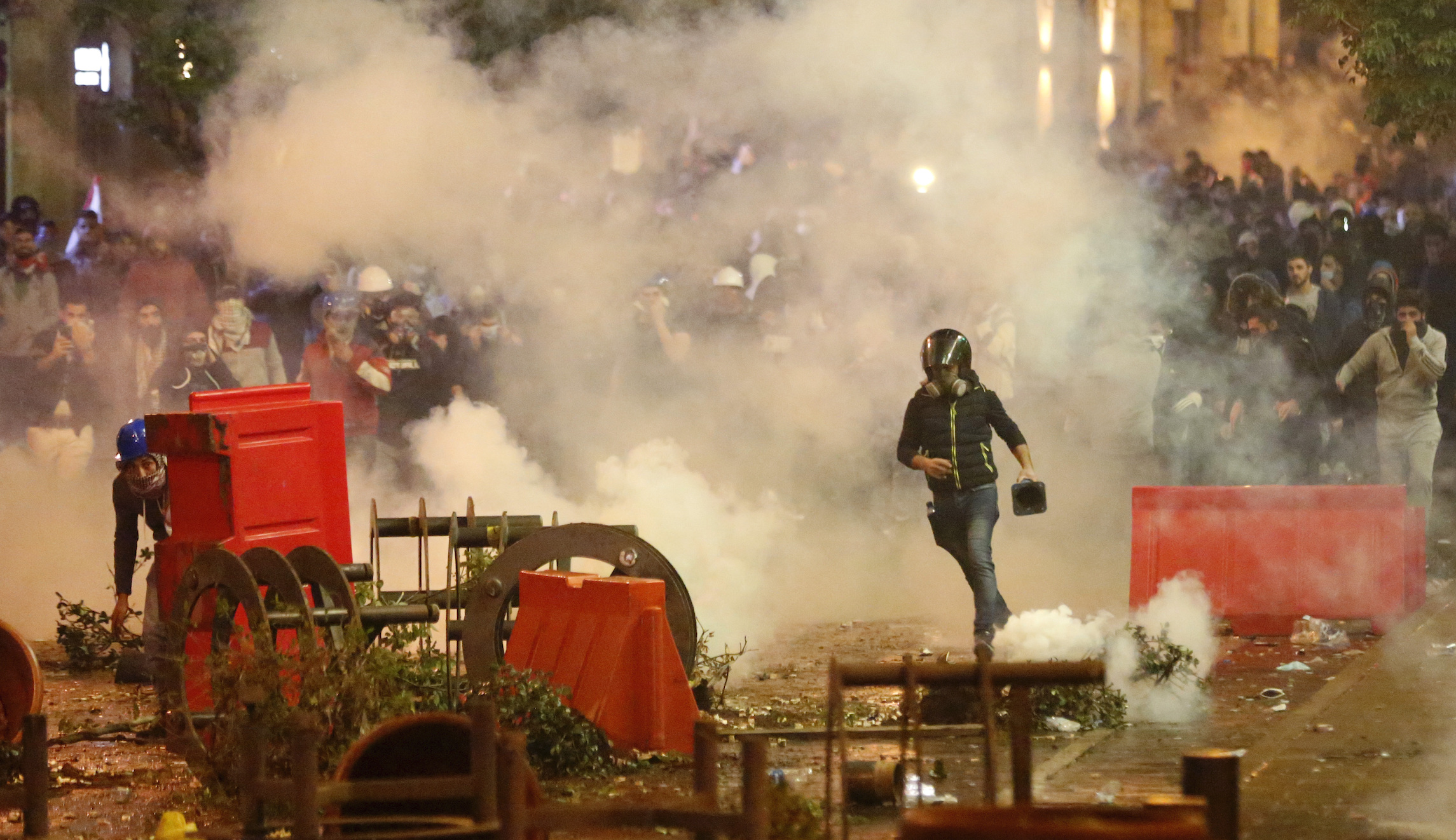 Dozens injured in anti-government protests in Lebanon