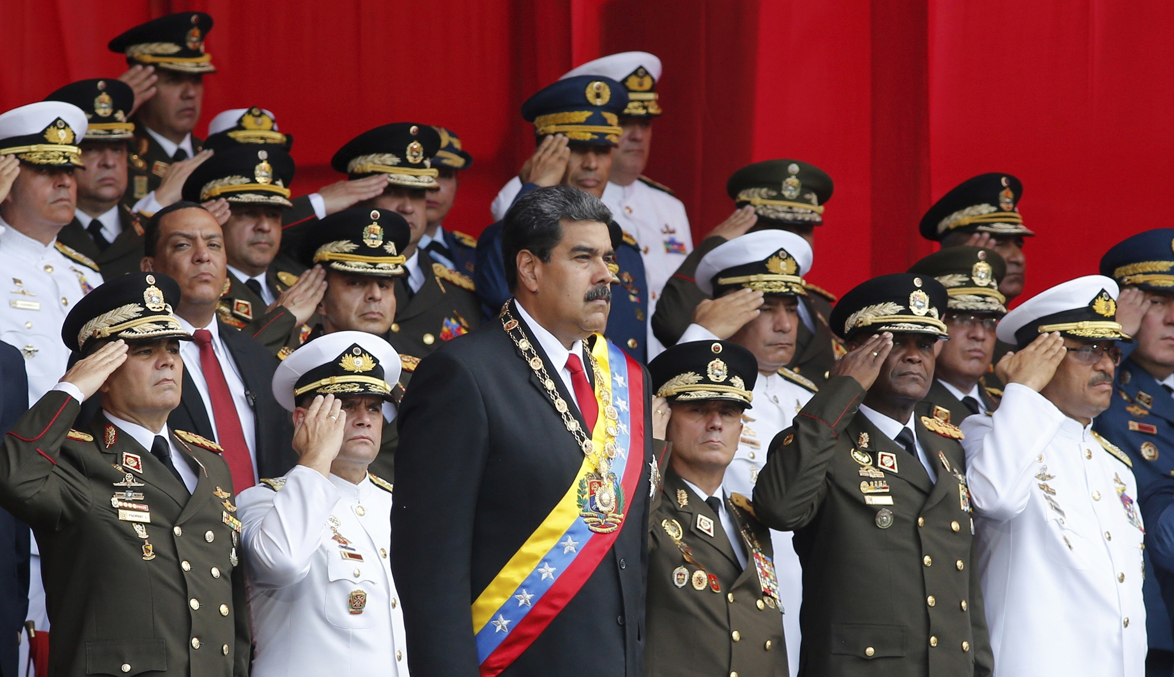 Trump sanctions Maduro’s top generals