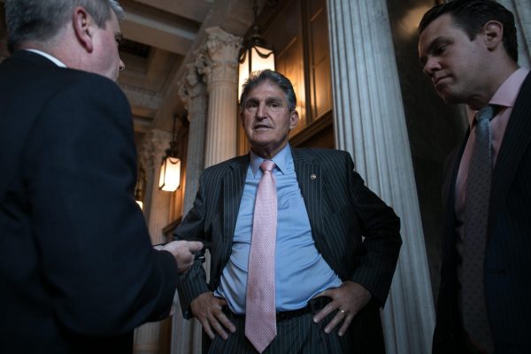 Manchin open to raising debt ceiling with only Democratic votes