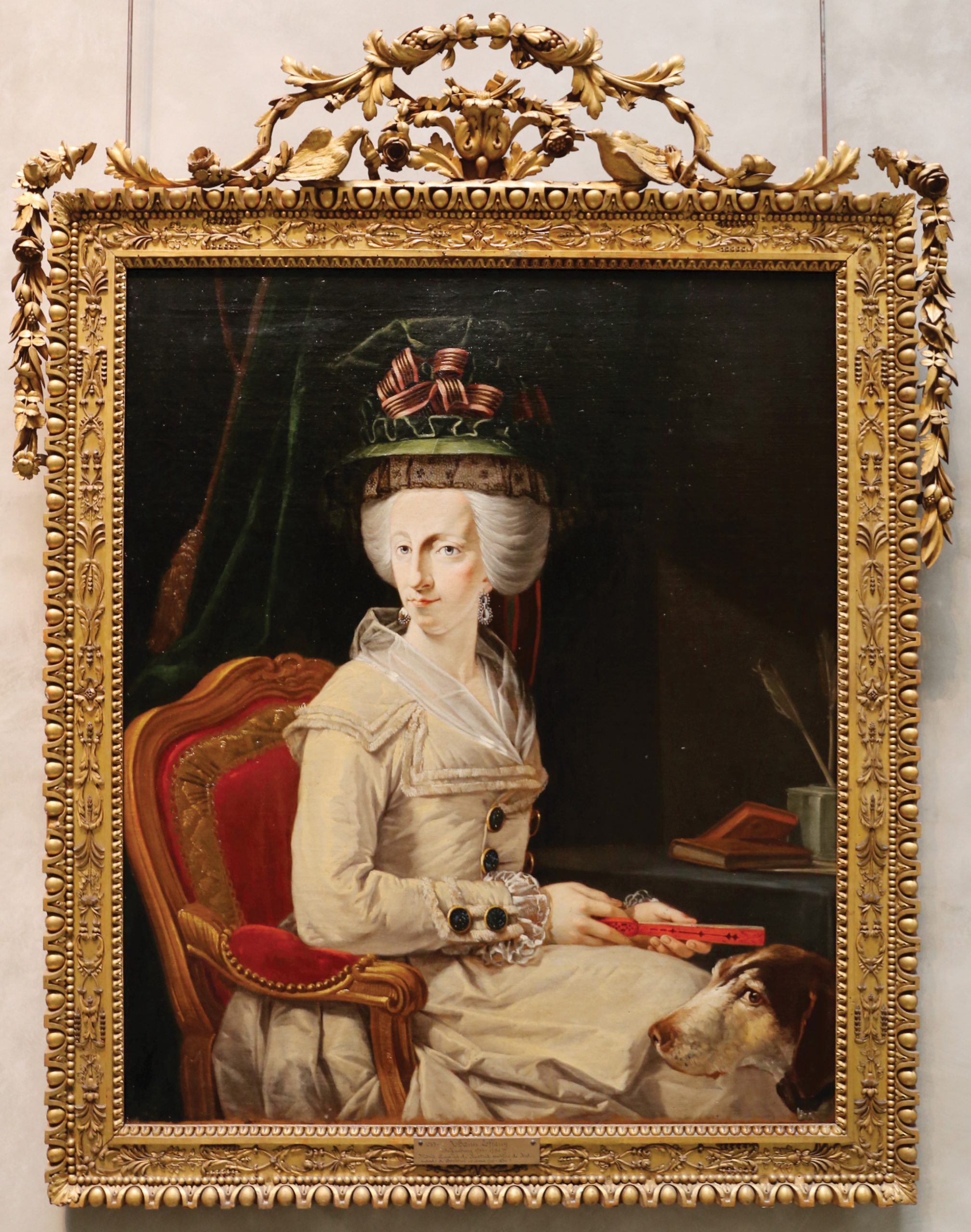 Johan Zoffany portrait of Maria Amalia