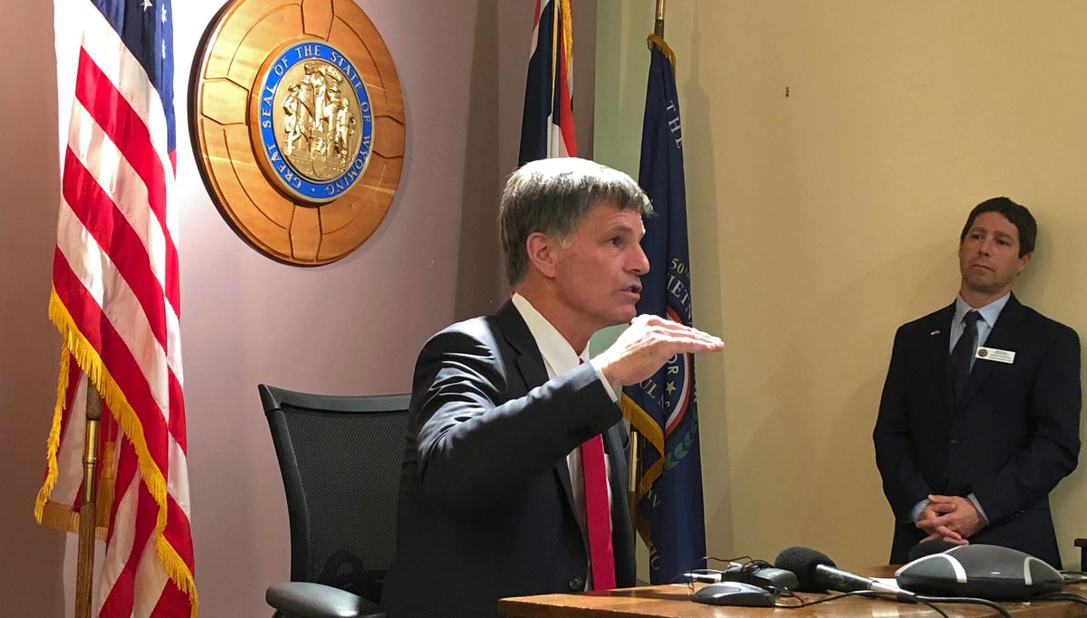 Mark Gordon signs order allowing power plant to continue operations, citing dispute with EPA