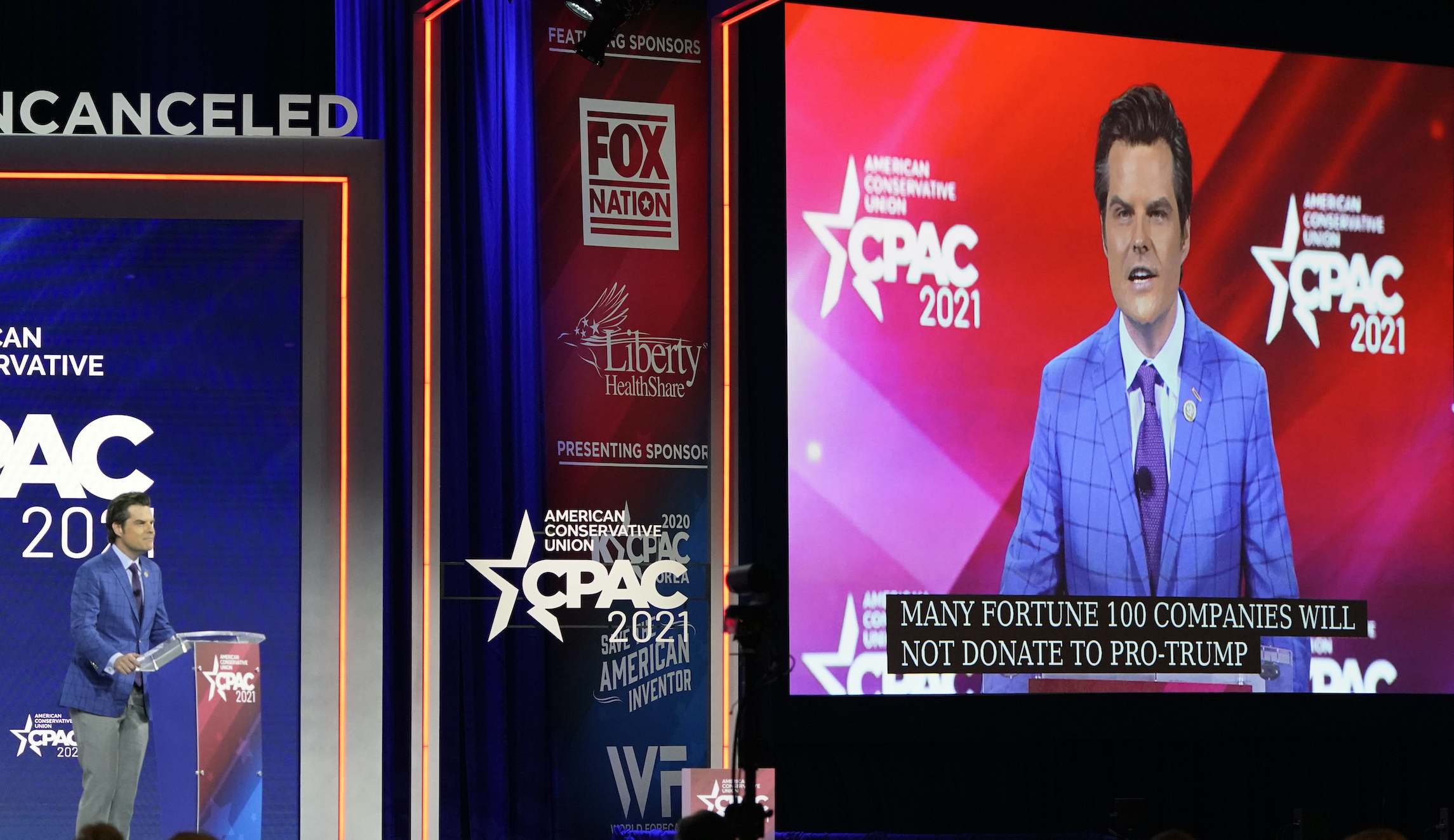 Matt Gaetz considering leaving House for TV gig: Report