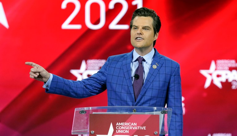 Defiant Matt Gaetz vows ‘truth will prevail’ in fiery speech amid DOJ investigation