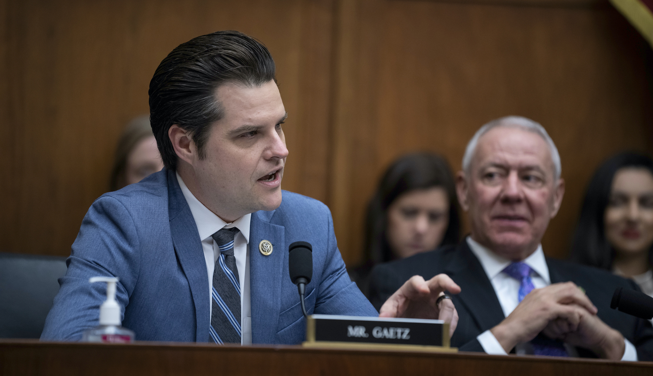 Gaetz blames ‘revolving door’ for ‘weaponization’ of federal government