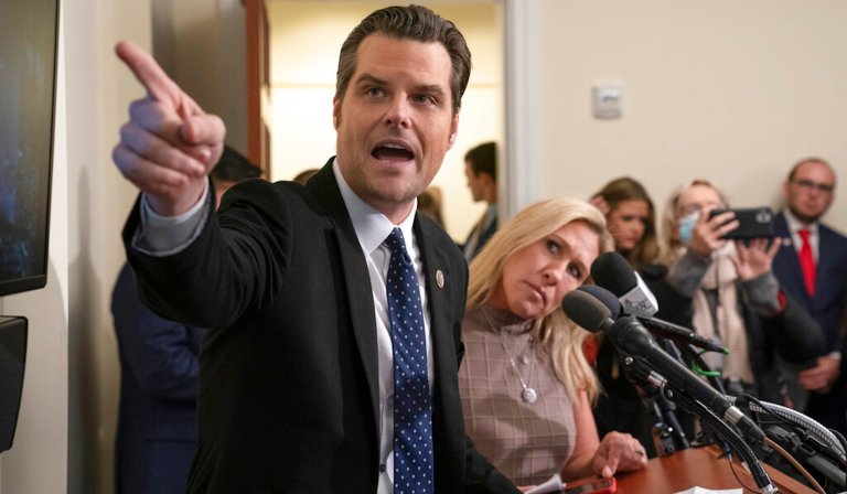 Greene and Gaetz push Jan. 6 ‘fedsurrection’ provocation theories on riot anniversary