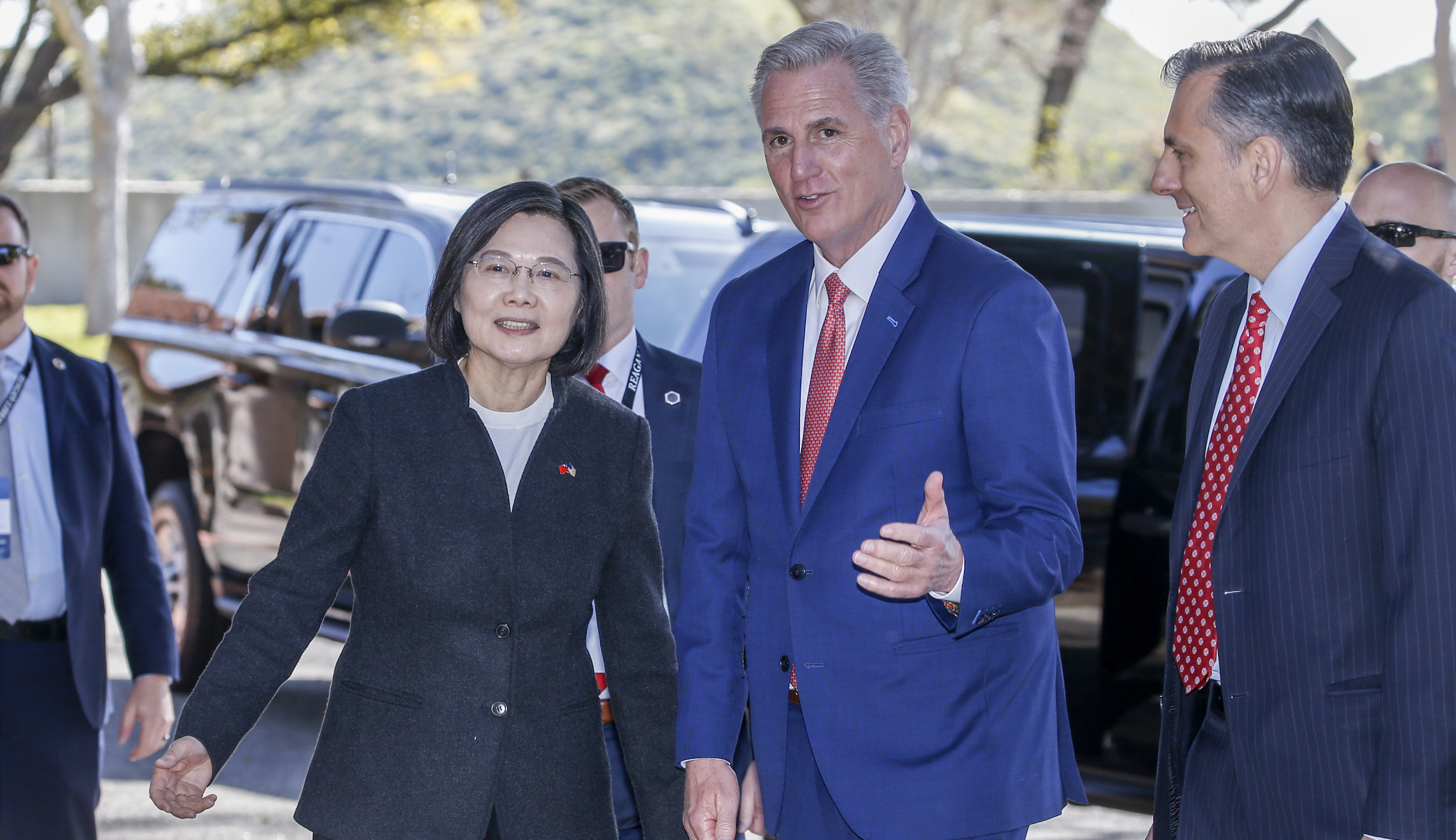Taiwan President McCarthy