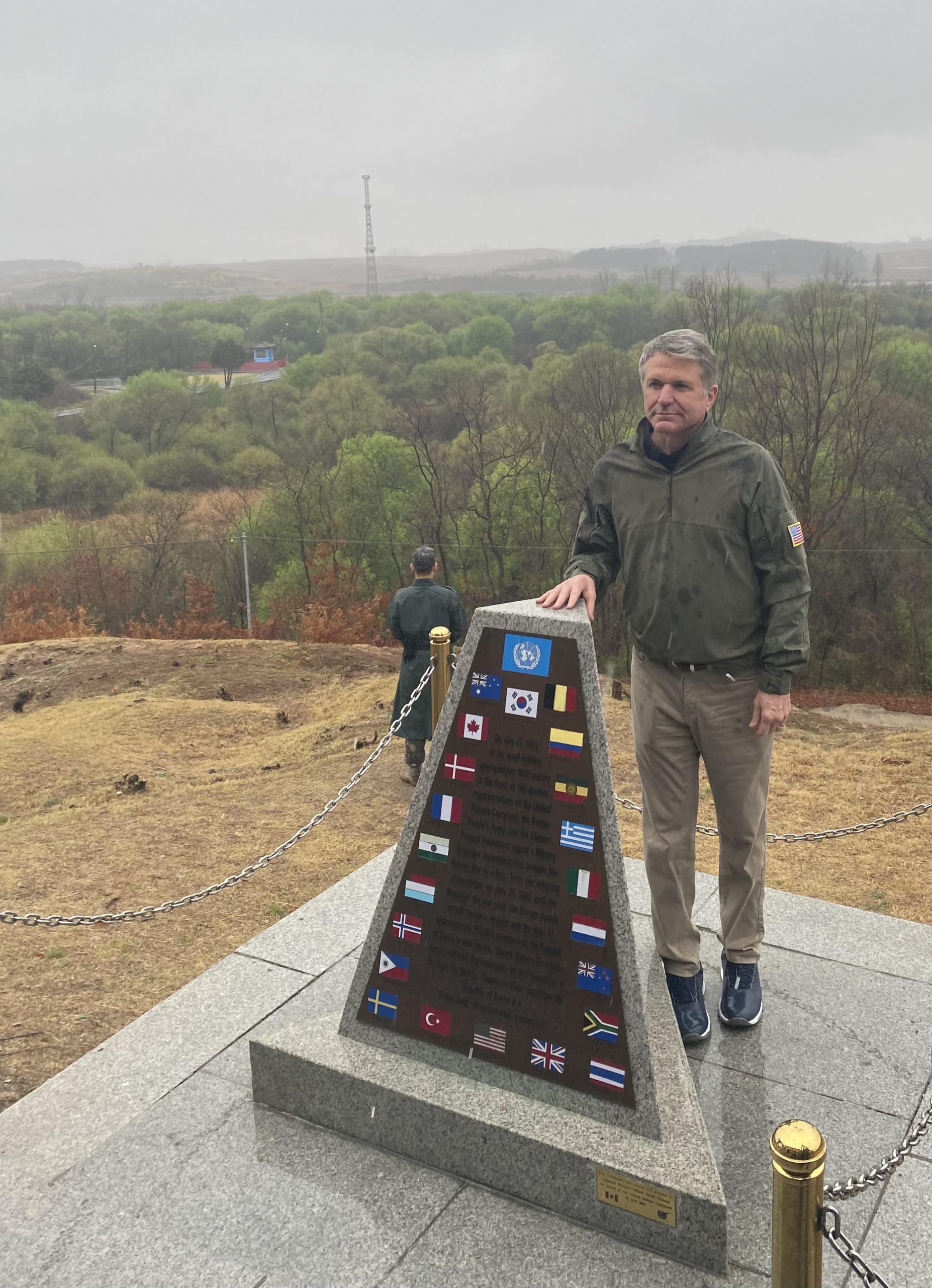 McCaul Overlooking North Korea