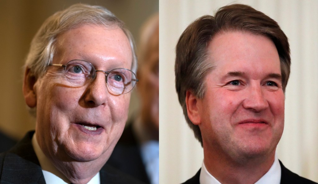 McConnell pledges that Kavanaugh will be confirmed in the ‘very near future’