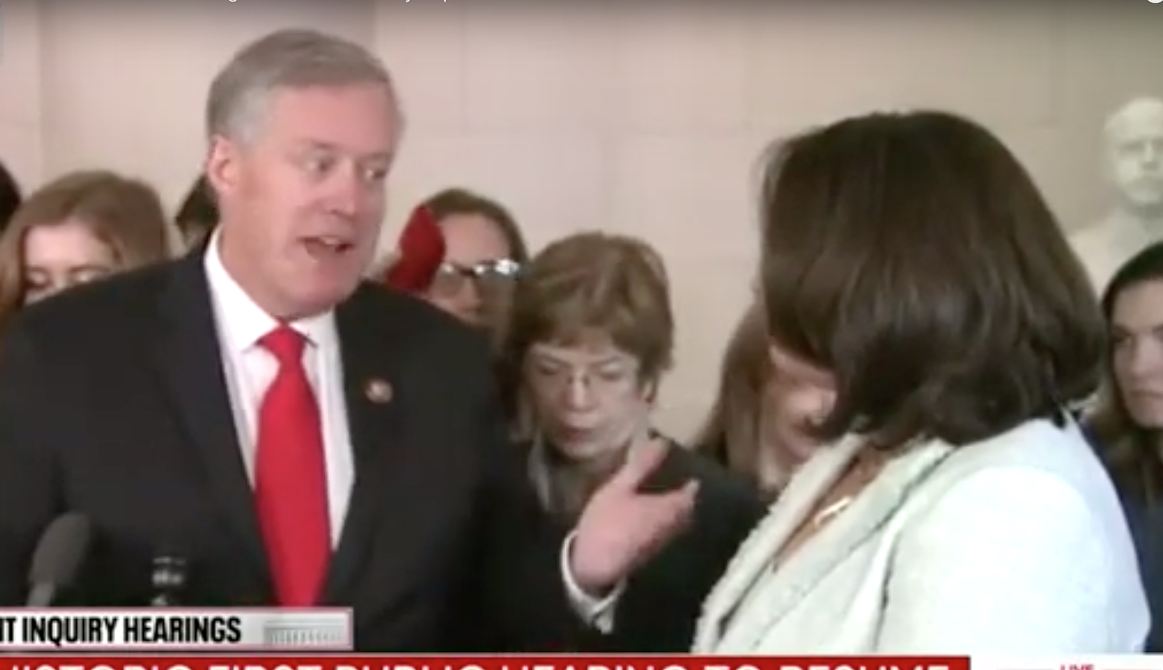 'I'm not struggling on anything': Mark Meadows interrupts MSNBC reporter to defend Trump