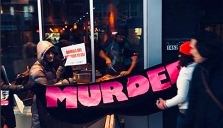 meat protest toronto