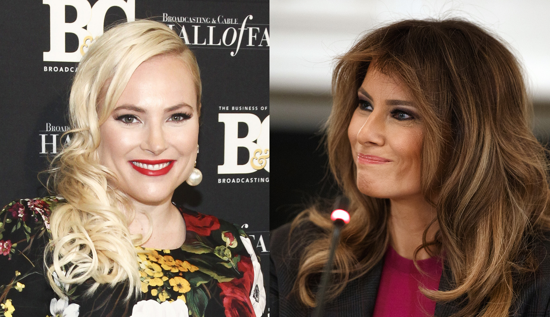 Meghan McCain defends Melania Trump against critics who call her cyberbullying initiative hypocritical