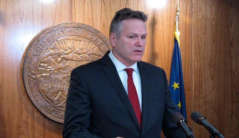 Alaska Gov. Mike Dunleavy.