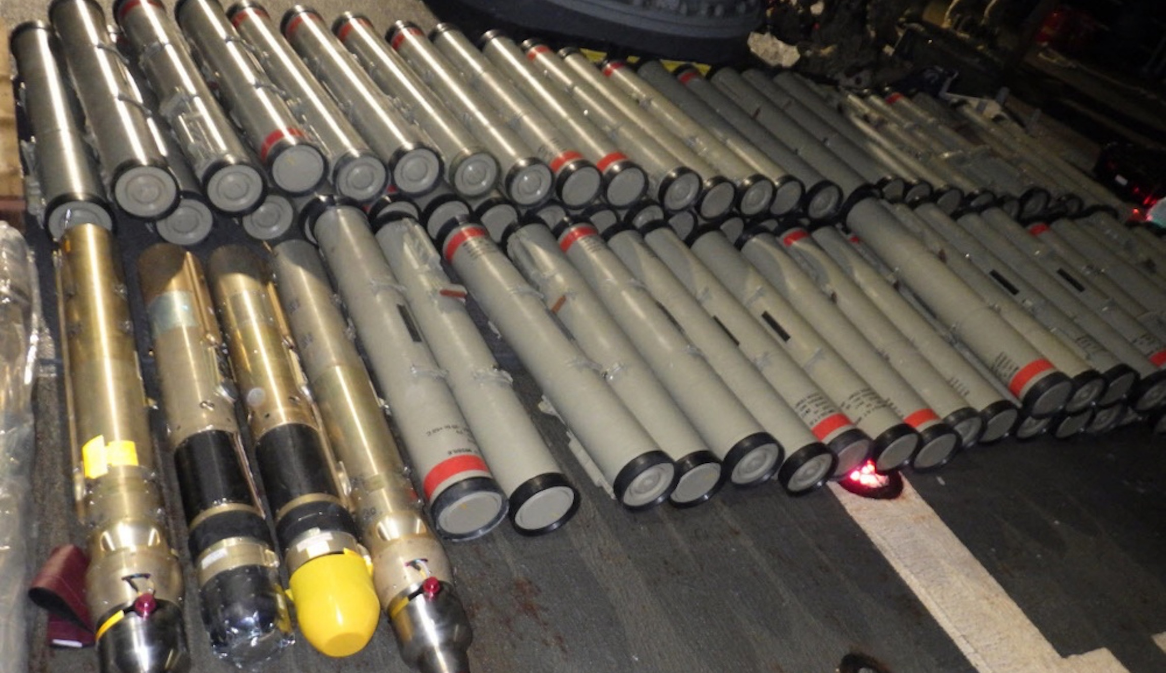 Iranian weapons discovered