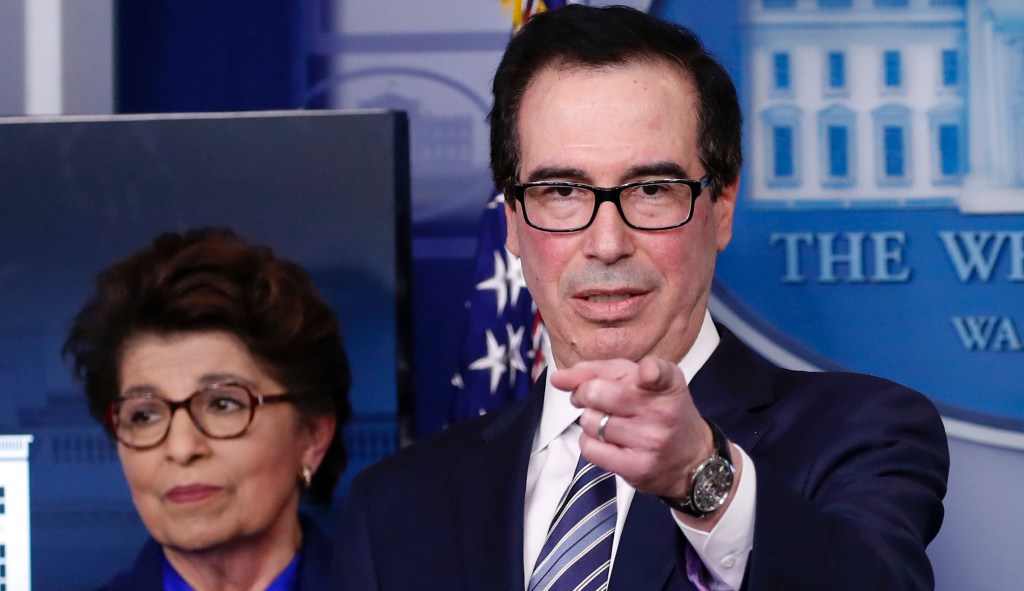 Steven Mnuchin: More coronavirus economic relief spending ‘definitely’ needed