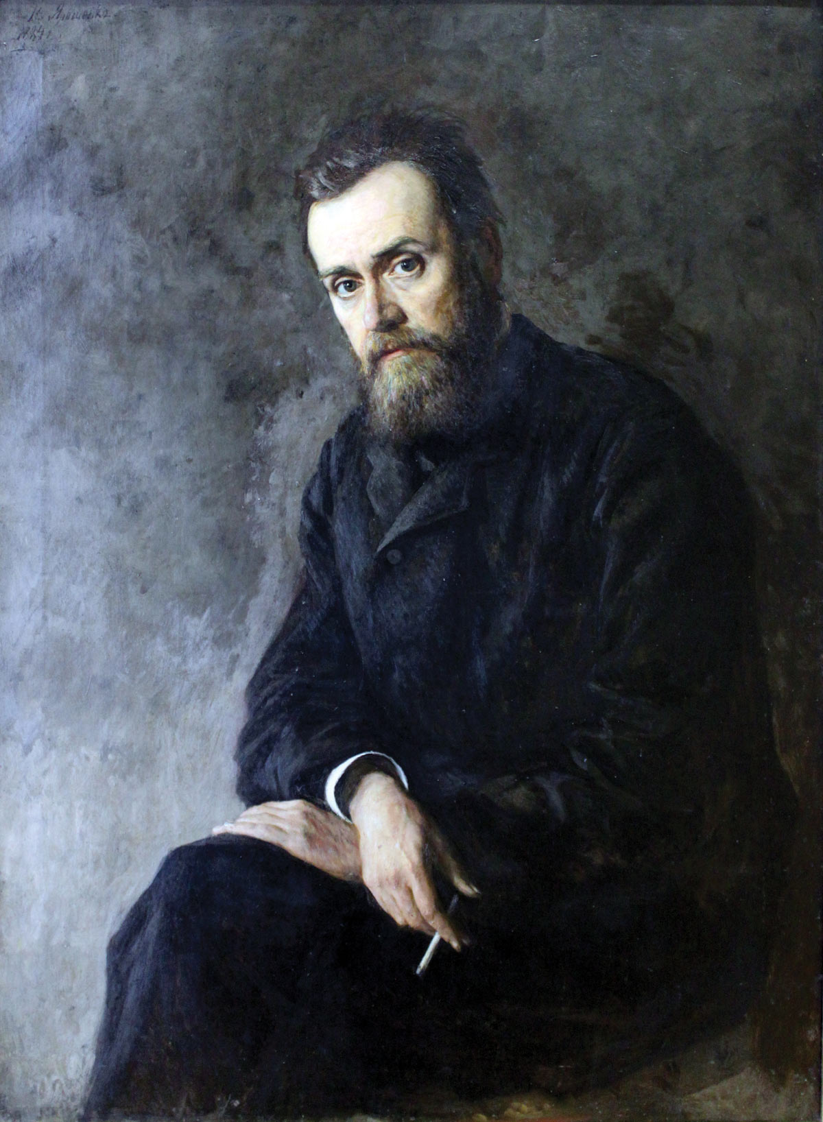 Gleb Uspensky (painted by Nikolai Yaroshenko in 1884) feared the populist project was futile.