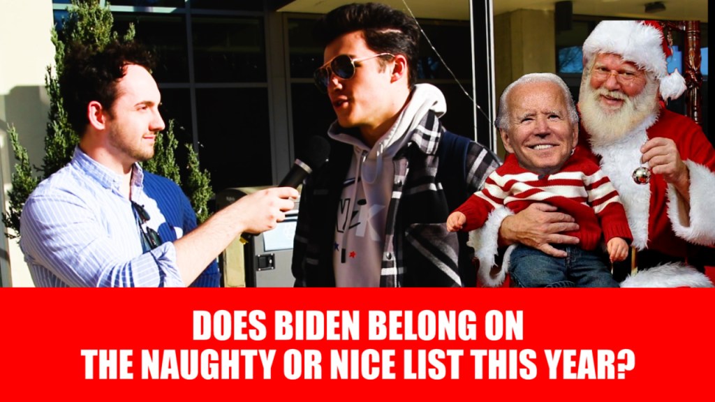 WATCH: Is Biden on Santa’s ‘naughty’ or ‘nice’ list?