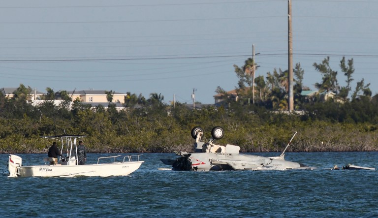 Navy identifies aviators killed in jet crash off Key West