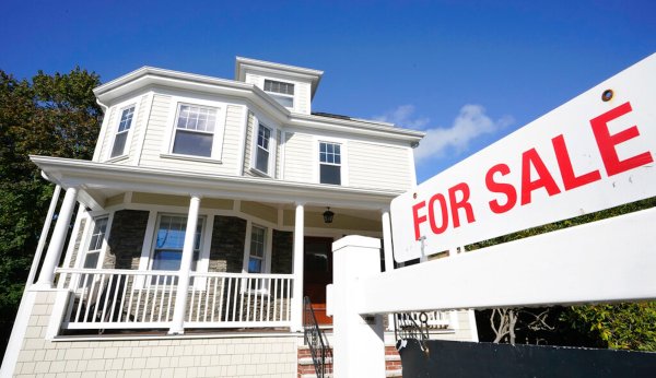 New home sales fell in October as housing market hit by historic mortgage rates